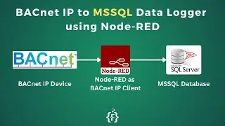 How to Log BACnet IP Device Data into MSSQL Database using Node-RED | IoT | IIoT | BACnet to SQL |