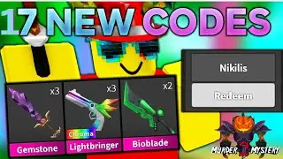 NEW WORKING ALL *CODES* FOR MURDER MYSTERY 2 IN 2025 FEBRUARY!  ROBLOX MM2 CODES