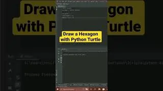 Draw a Hexagon with Python Turtle