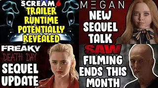 Scream 6 Trailer Runtime, M3GAN Sequel, SAW X Update, Freaky Death Day NEWS