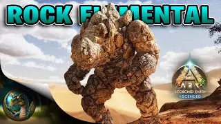 ARK ASA Taming Rock Elemental No Traps