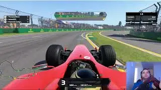 2004 Ferrari F2004 on Albert Park Circuit (Australia) in F1 2020 | Classic Cars Time Trials