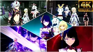 All : Inazuma Story & Event : Cutscenes | Genshin Impact - 4K 60FPS