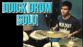This is how we play a Quick Drum Solo 😂