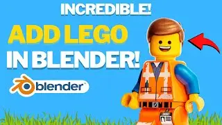 How To Add Lego In Blender 3.5 (Blender Tutorial)
