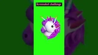 Unicorn Screenshot Challenge #unicorn #challangeforyou #yt #fun