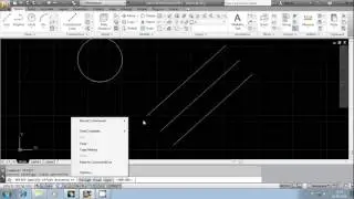 OFFSET COMMAND IN AUTOCAD