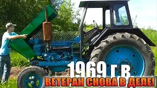 Реставрация трактора ЛТЗ Т-40 1969 года выпуска 