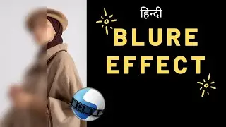 openshot video editor tutorial | how to add blur effect in openshot hindi