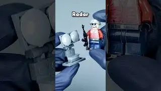 💸 I Buy $1 CUSTOM Military Set 【UNOFFICIAL】LEGO Army & Military Radar MOC Tutorial ЛЕГО 乐高 레고 レゴ