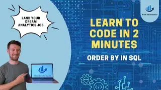 Learn to code in 2 minutes - sorting data in SQL!