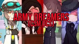 Army Dreamers 💭🌌 | tw: blood/gore ❌ | Chainsaw Man OCs !! | Read Desc