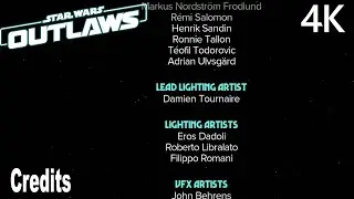 Star Wars Outlaws Credits 4K