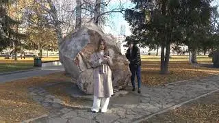 На прогулке