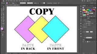 How to Copy and Paste an Objects in Adobe Illustrator