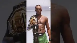 Israel Adesanya in Fight MOOD VS Alex Pereira 