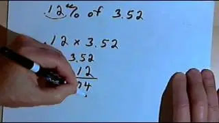 Finding the Percent of a Number 127-4.17