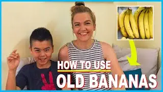 How to use old bananas VLOG82 | TheShimrays