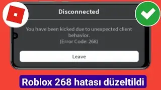 КАК ИСПРАВИТЬ Error Code: 268 в Roblox. 2 способа! 286 ошибка в Роблокс.