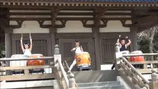 Disney World Epcot Florida. Japan Pavilion (Matsuriza Taiko Drummers) Jan 21, 2012.