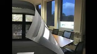 Blendschutz im Büro/ mit Sonnenschutz, Hitzeschutz, Sichtschutz + Schallschutz + Fenster /  Fassade