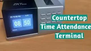 Electronic Countertop Time & Attendance System