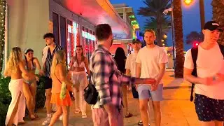 Spring Break 2023 | Fort Lauderdale Beach on Saturday Night