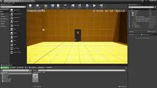 Visual Scripting in Unreal Introduction - Lecture 7 Pt 2 Animating Doors Rotation