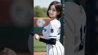 【AIグラビア】AI ART LOOKBOOK - baseball 【AI写真集】