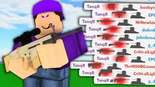 HACKING IN ROBLOX ARSENAL..