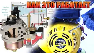Карбюратор мотоблока, мотобуксировщика, генератора (устройство и принцип работы) 