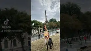 Mimi's first time in Paris! 