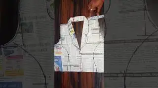 new trending coat collar neck design/cutting and stitching #short #shorts #coatcollar #viralvideo