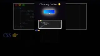 Glowing Button ✨✨