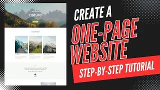 How To Create A One Page Website In WordPress (2025) 🔥 - Single Page Website Tutorial!