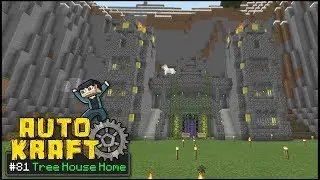 Minecraft - NEW STYLE IRON GOLEM FARM ? [ AutoKraft Lets Play #81 ] MCPE / Bedrock / Switch