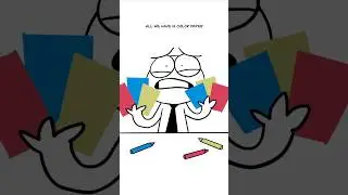 The White Crayon 😭 (Animation Meme) Orig: @depeet  #shorts