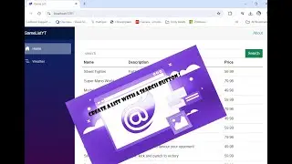 Creating a Blazor Server-Side Rendering Page with a List and Simple Search C#