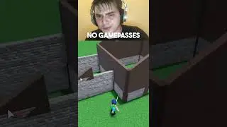 How it feels to build with No Gamepasses