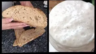 Домашний, вкусный хлеб 🍞 на закваски.