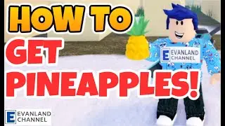 HOW TO GET PINEAPPLES IN ROBLOX ISLANDS PINEAPPLE UPDATE