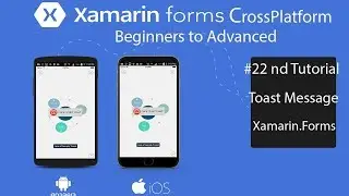 XamarinForms LocalMeassage or Toast Meassage [Tutorial 22]