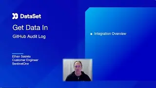 Get Data In: GitHub Audit Log Monitor
