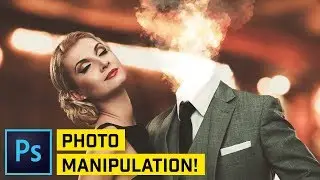 Missing Head Photo Manipulation Photoshop CC