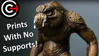 3D Printed Rancor (Star Wars) - Prints With No Supports!