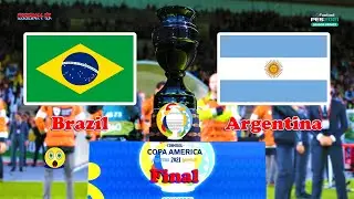 PES 2021 / Бразилия - Аргентина / Копа Америка Финал