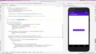 Android: Request Location Updates in the Foreground