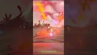 Heizou One Shot Pyro Hypostasis (C0 Heizou + Party Buff) - Genshin Impact 2.8