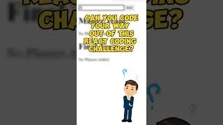 React Js Coding Challenge #shorts #javascript #reactjs #coding