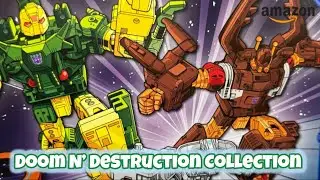 Transformers Legacy United Doom N’ Destruction collection Amazon Exclusive 4K video Review